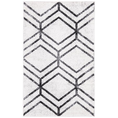 Safavieh 2 ft. - 6 in. x 6 ft. Adirondack Rug Ivory & Charcoal ADR253B-26